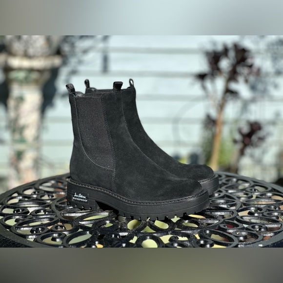 Sam Edelman Shoes - Sam Edelman — Waterproof Suede Chelsea Boot